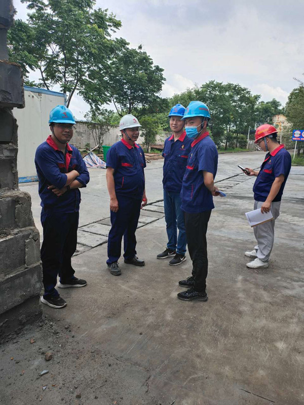 公司開(kāi)展二季度安環(huán)、消防、防汛綜合大檢查
