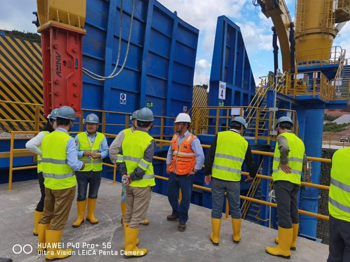 厄瓜多爾分公司與洛陽鉬業(yè)凱哥豪斯金礦開展業(yè)務接洽